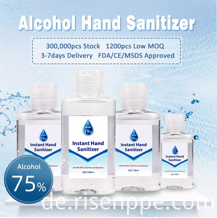 Gelalkohol Händedesinfektionsmittel gel alcohol hand sanitizer